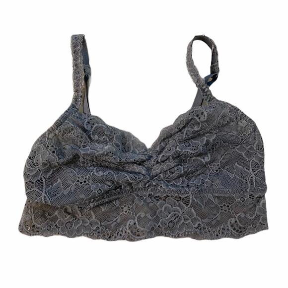 Victoria’s Secret PINK Gray Lace Bralette - Picture 3 of 5